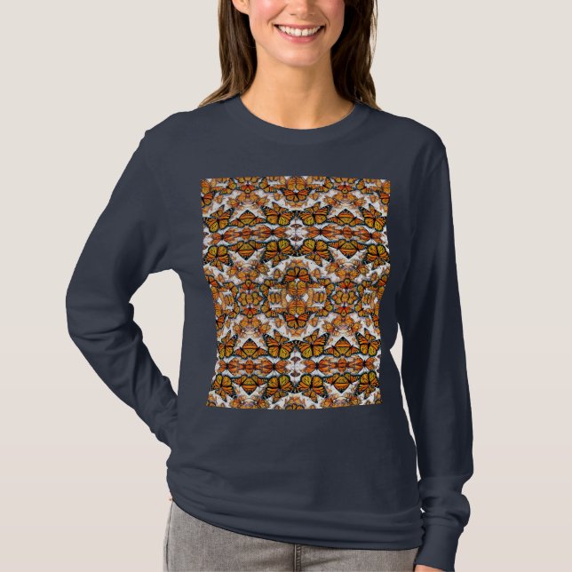 Monarch Butterfly Sweatshirt - very snazzy T-Shirt (Front)
