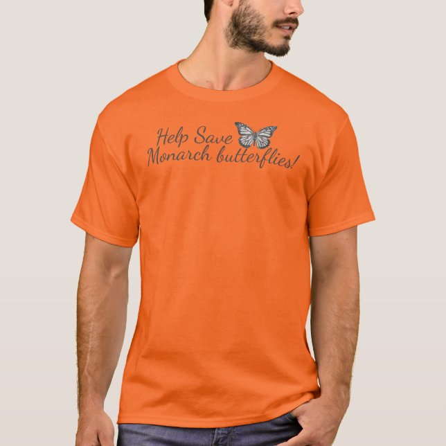 Monarch butterfly t-shirt (Front)