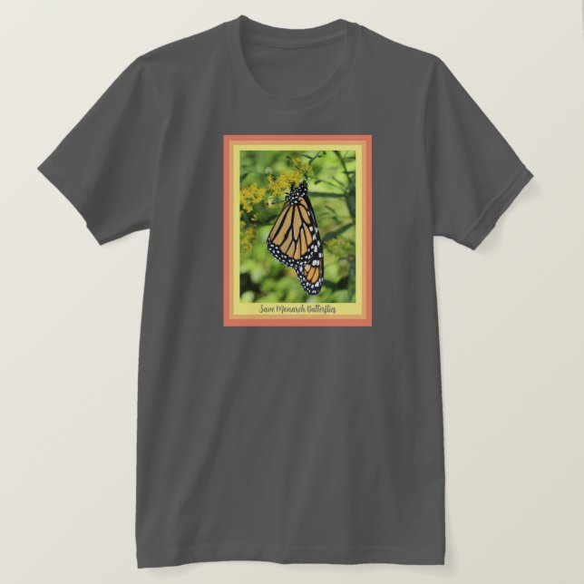 Monarch butterfly T-Shirt (Design Front)