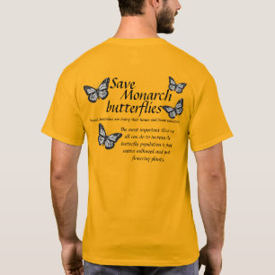 Monarch butterfly t-shirt
