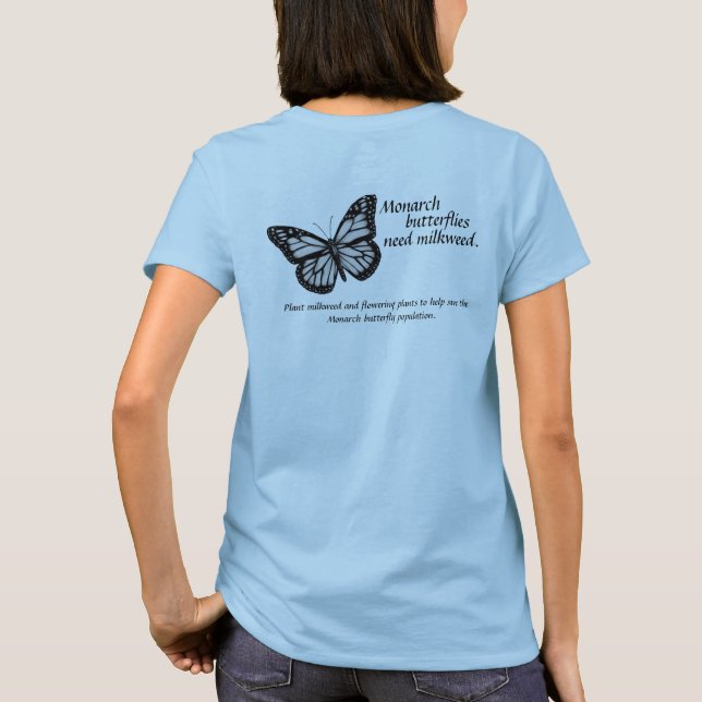 Monarch butterfly T-Shirt (Back)