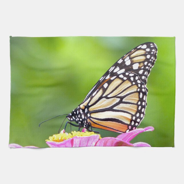 Monarch Butterfly Tea Towel (Horizontal)