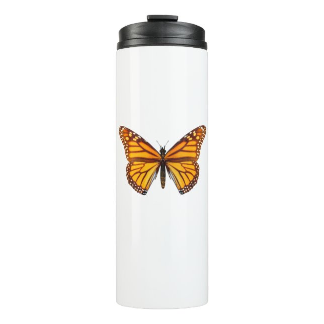 Monarch Butterfly Thermal Tumbler (Front)
