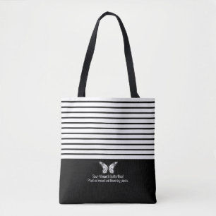 Monarch butterfly tote bag