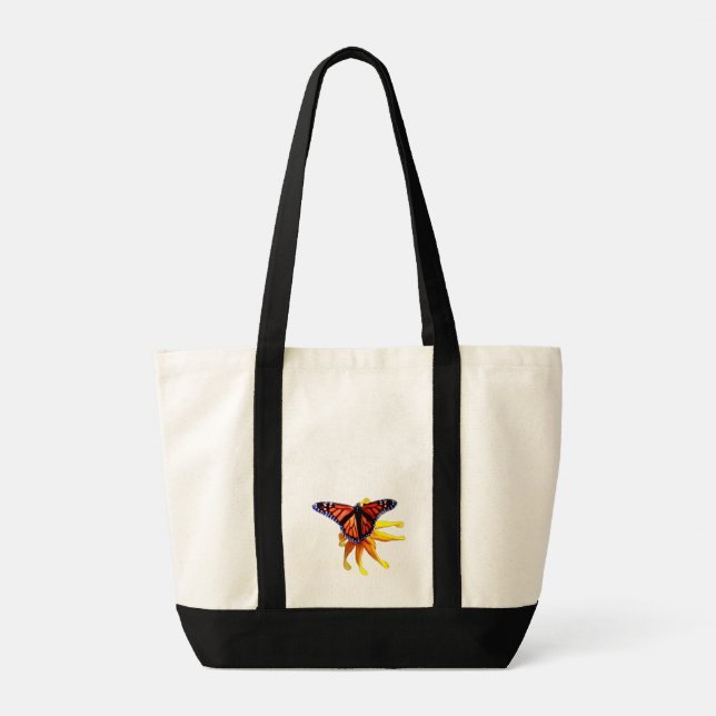 Monarch Butterfly Tote Bag (Back)