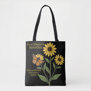 Monarch Butterfly Tote Bag