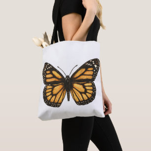 Monarch butterfly tote bag