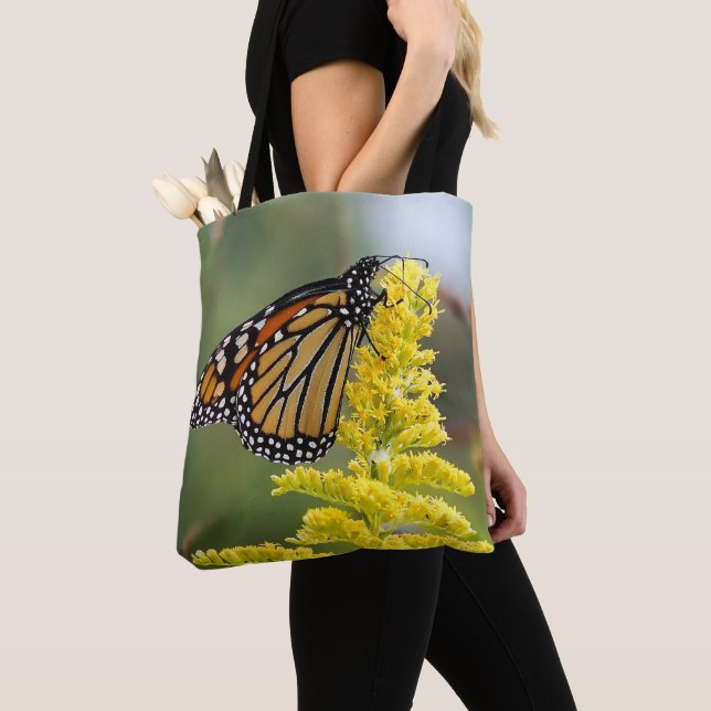 Monarch Butterfly Tote Bag (Close Up)