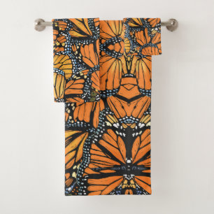 Monarch Butterfly Towel Set