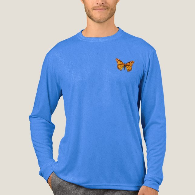 Monarch Butterfly Tri-Blend Shirt (Front)