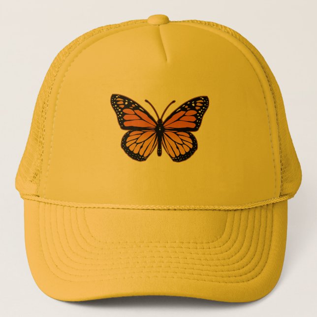 Monarch Butterfly Trucker Hat (Front)