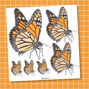 Monarch Butterfly Vinyl Sticker Sheet