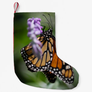 Monarch Danaus Plexippus Small Christmas Stocking