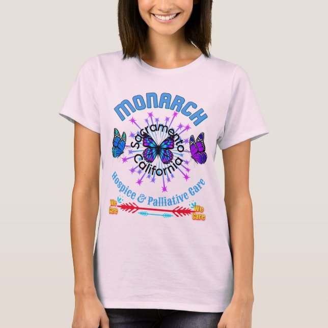 Monarch Hospice and Pallaitive Care T-Shirt (Front)