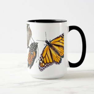 MONARCH LIFE CYCLE MUG