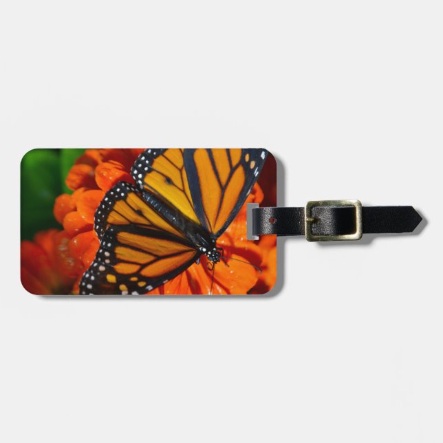 Monarch Luggage Tag (Front Horizontal)