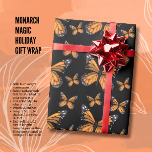 Monarch Magic Holiday Gift Wrap