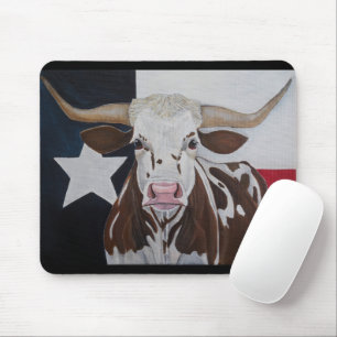 Monarch of the Rangeland Painting by Alfred Fox Mouse Pad
