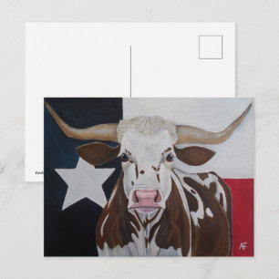 Monarch of the Rangeland Painting by Alfred Fox Postcard