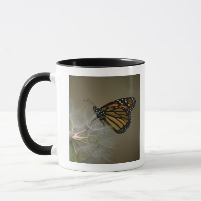 Monarch on Dandelion Mug (Left)