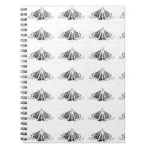 Monarch outline all around notebook