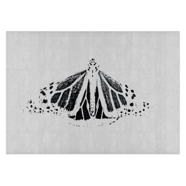 Monarch outline cutting board (Front)