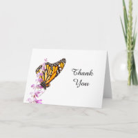 Monarch perched on lavender Thank you