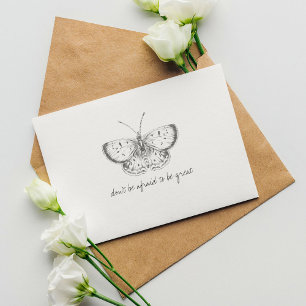 Monarch Vintage Watercolor Butterfly  Postcard