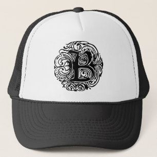 Monarchia Black "B" Trucker Hat