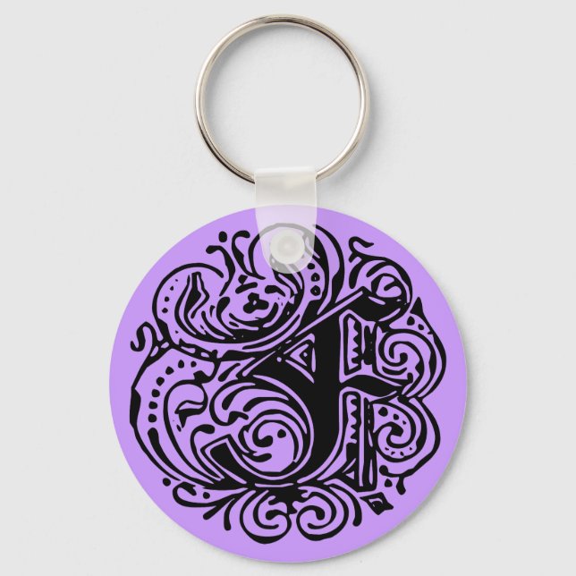 Monarchia "F" Key Ring (Front)