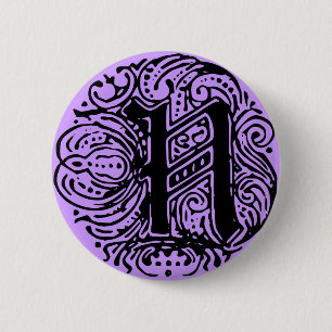 Monarchia "N" 6 Cm Round Badge