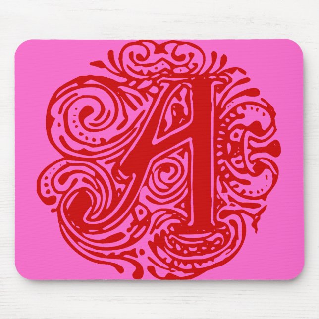 Monarchia Red "A" Mouse Pad (Front)
