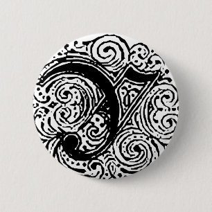 Monarchia "Y" 6 Cm Round Badge