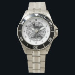 Monarchia "Z" Watch<br><div class="desc">Fancy Letter Monogram font called Monarchia. A Victorian vintage style text. Customise this with your artwork or text. Transfer this design to any product.</div>