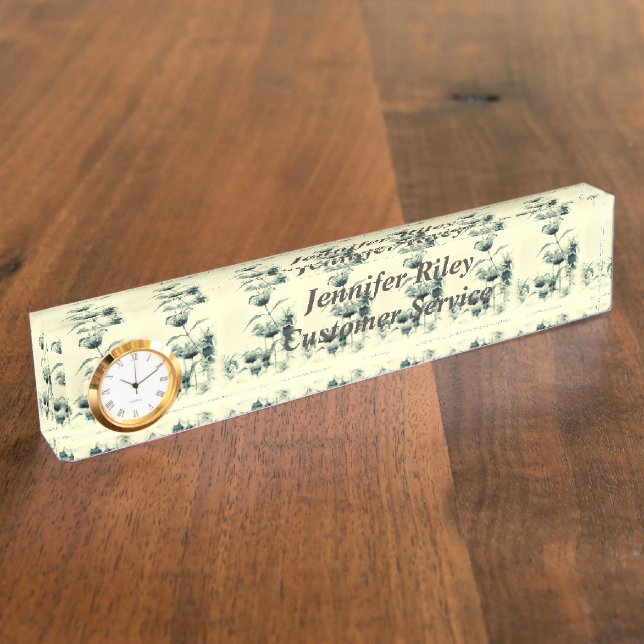 Monarda or Bee Balm Nameplate (Side)