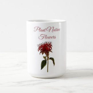 Monarda Plant Native Flowers Coffee Mug