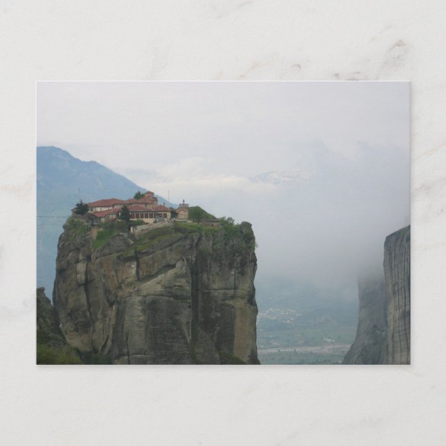 Monastery at Meteora, Greece Postcard (Front)