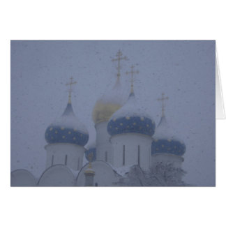 Monastery in Snow