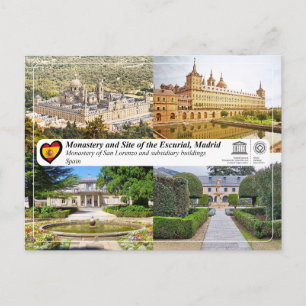 Monastery of San Lorenzo and subsidiary buildings Postcard