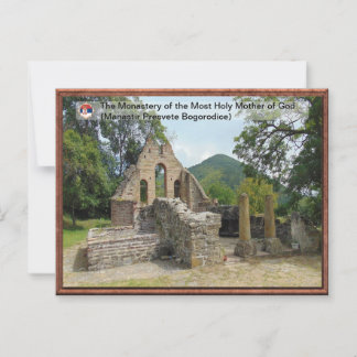 Monastery of the Most Holy Mother of God Postcard