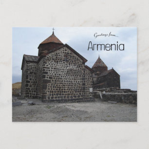 Monastery On Sevan Peninsula Armenia Postcard