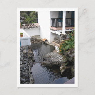 Monastery Pool Venezuela Andes Mountains Postcard