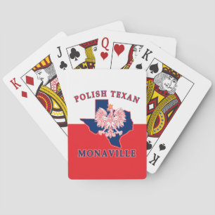 Monaville Polish Texan Playing Cards