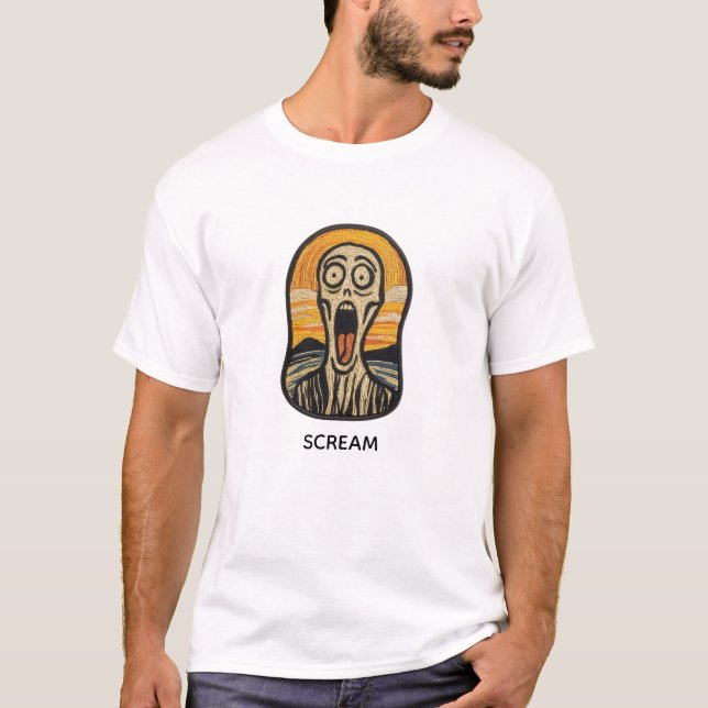 MONCH SCREAM T-Shirt (Front)