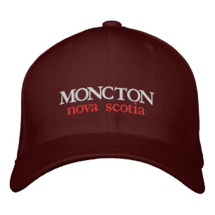 Moncton Nova Scotia Embroidered Hat