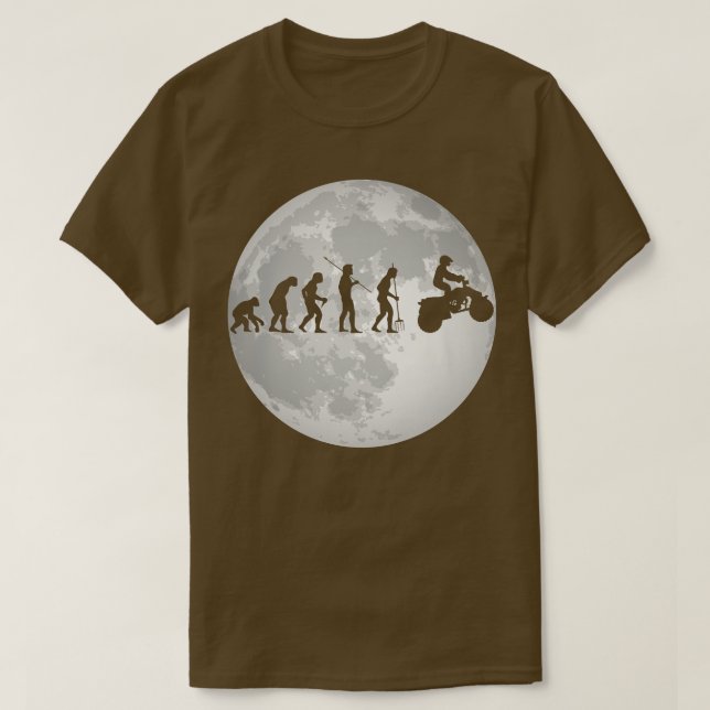 Mond Evolution Quad Bike Rider   T-Shirt (Design Front)