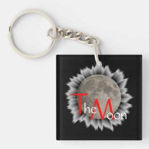 Mond, Lune, Luna, Glina, Moon Schlüsselanhänger Key Ring