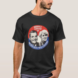 Mondale Ferraro Walter Geraldine election T-Shirt