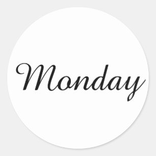 Monday Amazone White Sticker by Janz