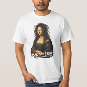 Monday Lisa Funny Renaissance Art T-Shirt